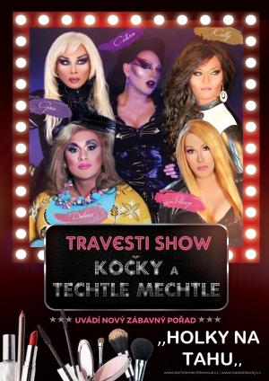 Travesti shov Kočky a Techtle Mechtle