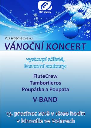Vánoční koncert ZUŠ Volary 1