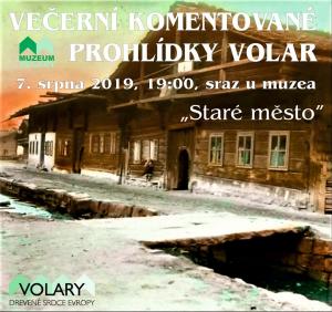 Večerní komentované prohlídky Volar 1