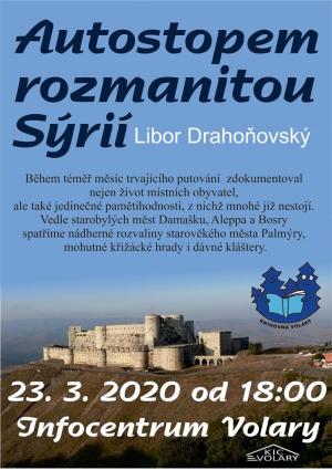 Autostopem rozmanitou Sýrií- Libor Drahoňovský 1