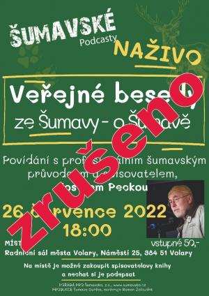 ZRUŠENO ProŠumavsko:... S Josefem Peckou 1