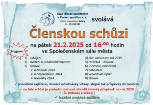 Výroční členská schůze STP 1